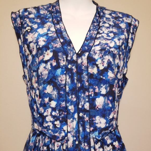 Rebecca Taylor Dream Floral Silk Dress - Picture 10 of 10